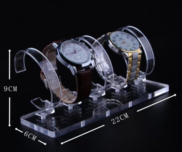 5pcs Nouveau étalon de montre de montre de poignet support de support de bracelet en acrylique en acrylique
