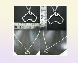 5pcs contour lia map pendentif collier - Sydney, Melbourne, Perth, Brisbane, Tasmania Geek City Geographic Map Collier Jewelry7767240