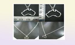 5 pièces contour lia carte pendentif collier-Sydney, Melbourne, Perth, Brisbane, Tasmanie Geek City carte géographique collier bijoux9866672