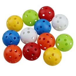 Pack de 5 boules de Pickleball durables en plein air, 40 trous, accessoires d'entraînement, boules de cornichon Standard de 74mm, 240301