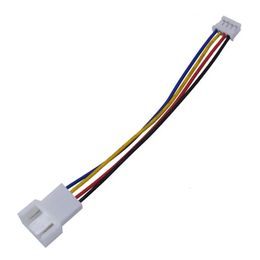 5 stcs pc grafische kaart moederbord pwm mini 4pin pH2.0 tot 4pin ventilator kabelconnector adapter 1 tot 2 y splitter 4pin tot daul 2x4pin