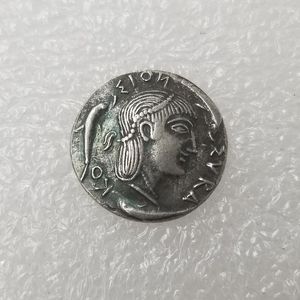 5 stc per lot Ancient Grieks munten kopieer verzilverde metalen ambachten speciale geschenken type51
