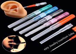 5pcs Piercing Needles IV Catheter Needles for Navel Piercing Stérilisé Body Tattoo Piercings Tool for Piercing Supplies Kit3324622