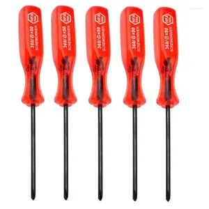 5 stuks draagbare Triwing Triangle Y-Tip schroevendraaiers schroevendraaiers voor /DS Lite /Gameboy Advance SP (rood)