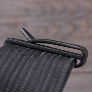5 -stcs Quick Slip Keeper Buckle Clip Slider Black voor Molle Tactical Backpack AANPASSINGSMAKEN WBBING 20/25/32/38/49 mm