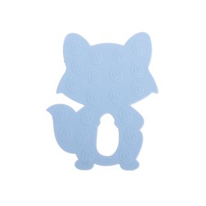 5 pièces raton laveur Silicone Animal bébé anneau de dentition sans BPA pendentif de dentition rongeur sucette chaîne accessoires nouveau-né charme douche cadeau