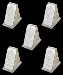 5 pièces Rare 999 argent fin une once Troy USA sdale Craft 1oz argent plaqué métal Souvenir lingots Bars5492950