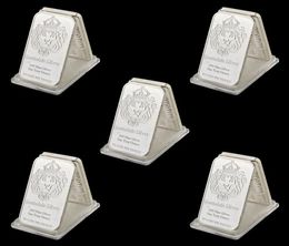 5pcs Rare 999 Fine Silver One Troy OUNCE USA SDALE CRAFT 1oz Silver plaqué métal boutique de boulonneries 3858013