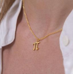 5PCS Science PI 314 Wiskunde ketting symbool wiskundige leraar geometrie sieraden cadeau voor vrienden en classma7058607