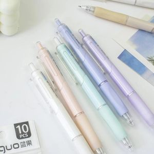 5PCS / SET 0,5 mm Astuce noire couleur eau à séchage rapide stylos de gel pour l'écriture