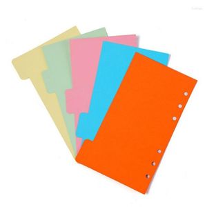 5 Stks/set 6 Gaten A5/A6 Notebooks Tabbladen Papier Scrapbook Index Tabs Planner Divider Pages