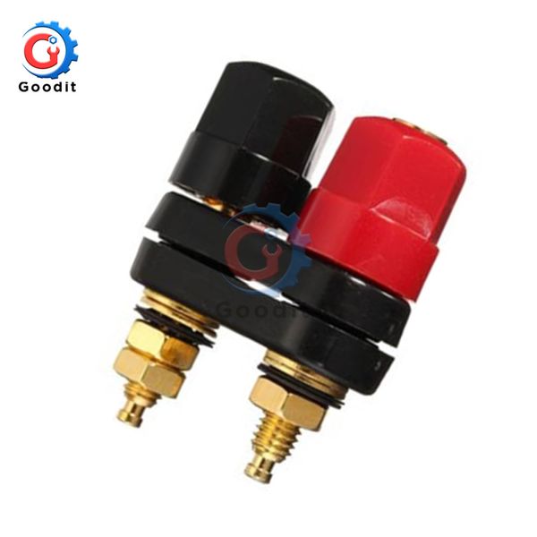 5pcs/establecer enchufes de plátano Terminales Amplificador del conector Terminal Post Stanana Plan Altavador Conector Conector Terminal 4 mm