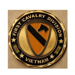 5pcs/set División de caballería Vietnam Army Challenge Coin.cx