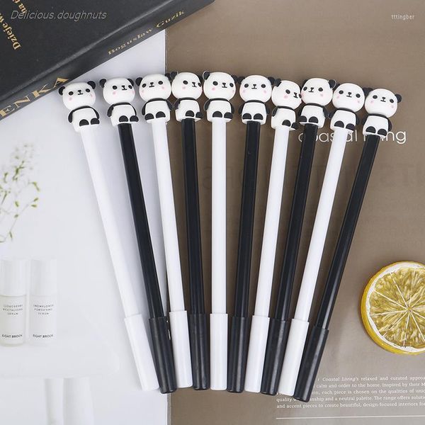 5 pièces/ensemble stylo Gel dessin animé Panda chinois stylos magiques mignons étudiants Kawaii