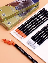 5PCS / Set Creative Cracond Casky Rubber Line Roll Paper Paper Soft Eraser Sketch Dessin Détails Éclairage Highlight Rubber