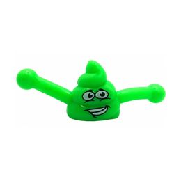 5pcs / set Funny Catapult Poop Slingshots Fake Poop Lance Wall Couping Poop Funny Toy for Kids Adult Festival Party