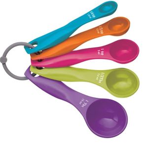 5 stks / partij Metende lepel met schaal Food Grade Meet Keuken Bakken Koken Tool Mini Kit WX9-777