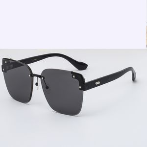 5 unids verano mujer Moda al aire libre conducir gafas de sol hombre viaje Sin montura anteojos unisex Adumbral playa Cuadrado Ciclismo viajes cortavientos gafas gafas