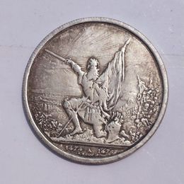 5pcs Suisse Coins 1874 5 Franken Copy Coin Cominative Collectibles2643