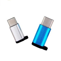 5 stks USB 3.1 Type-C Male Naar Micro USB Vrouwelijke Adapter Type-C Adapter Mobiele Telefoon Kabel voor Macbook Nexus ADT778