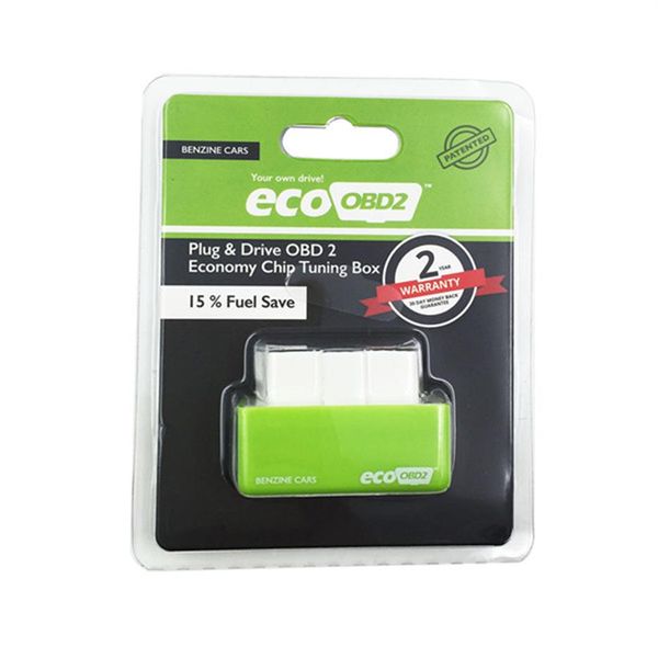 Boîte de réglage de puce économique EcoOBD2, 5 pièces, Plug And Drive, pour essence 15%, économie de carburant, haute qualité 271w