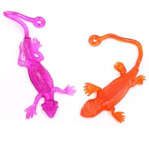 5pcs Nouveauté en gros des animaux de lézard collants