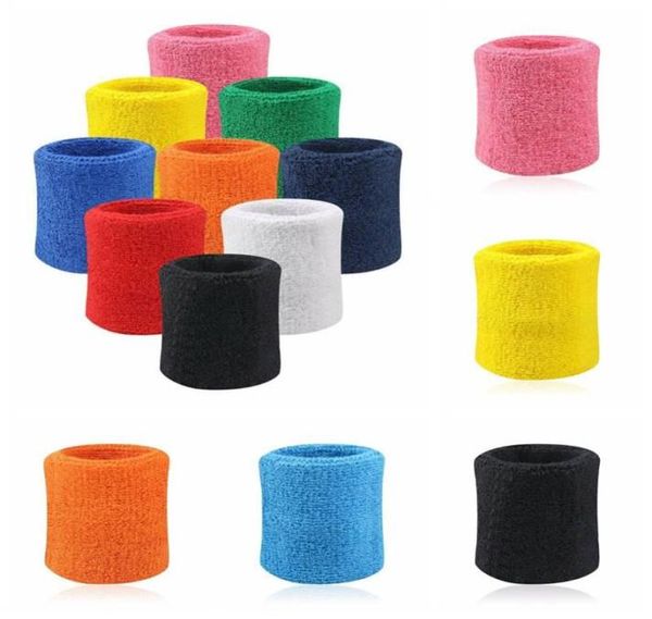 5pcs Les bracelets Sport Spirband Band Mands Sweat Support Support Houple