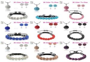 5 Stukslot 10mm kristal klei nieuwe collectie disco kraal Strass Set armband ketting studs oorbellen sieraden set 7334559