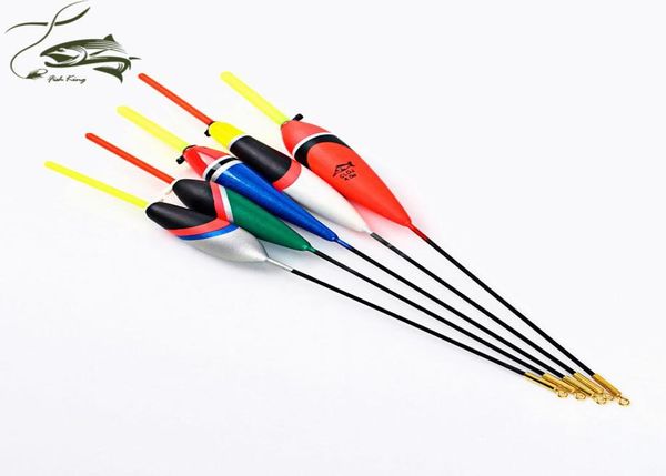 5pcslot 1G5G Day Night Fishing Float avec 4pcs Glow Light Stick for Gift pesca Boia Flotteur peche tackle pêche Buoys4530870