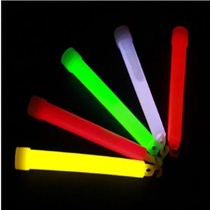 5pcslot 6 pouces multicolore bâton lumineux lumière fluorescente chimique Camping décoration d'urgence Party Club atmosphère active approvisionnement 240126