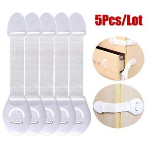 5PCslot Baby Drawer Lock Children Security Protection Child Drawer Door Locks Cabinet Cupboard Safety Kids Locks For Wardrobe 220726