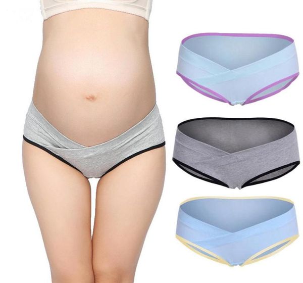 5PCSLOT Cotton Maternity Underwear Ushaped Bas Washing Briess pour les femmes enceintes plus de taille plus de taille plus 4161788