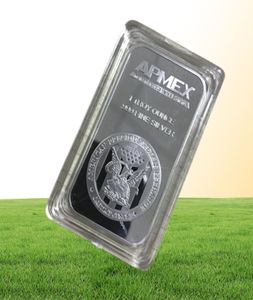 5PCSlot One Ounce999 Fijne Silver Bullion Barcoin Collectionanican Collectible Silver Bar4550695