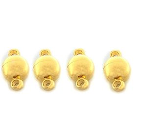 5PCSLot Ronde Magnetische Sluiting Haken Sieraden Sluitingen Eindkappen Ketting Armbanden Sluiting Connectors voor sieraden Ketting Armbanden Hand4174418