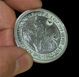 5PCSLOT2015 1 oz Kookaburra Silver Coin Goat Privy01239559466