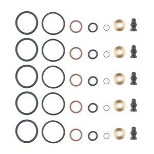 5 sets pompmondstuk afdichtingskits 1417010999 Brandstofinjector Seal Reparatie Kit voor 1.2L 1.4L 1.9L 2.0L 2.5L TDI Motoren Auto Tool Auto