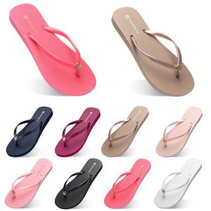 5sku-1 style42 mode pantoufles chaussures de plage tongs femmes vert jaune orange marine bule blanc rose marron été sport baskets 35-38-39