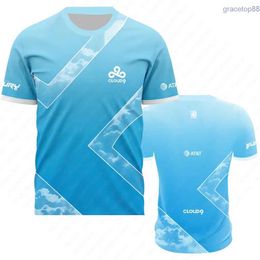 5sqw T-shirts pour hommes Stratus Cloud T-shirt à manches courtes pour hommes, équipe Esports, impression 3D, uniforme personnalisé confortable et décontracté nommé par les fans