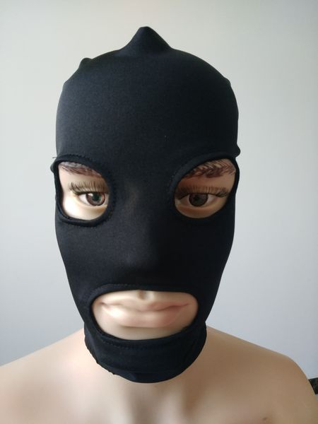 Accesorios de disfraces de Catsuit 15 Puede elegir Lycar Spandex Zentai Hood All Mask Accessory