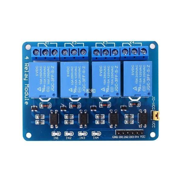 5V 1 2 4 Módulo de retransmisión de 8 canales con optoCoupler. Output x forma para arduino 1ch 2ch 4ch 8ch