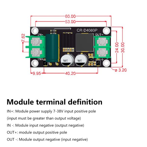 5V 12V 24V 6A DC A DC Módulo de paso Down Voltaje estabilizado Pase de carga Tablero de carga Convertidor de alimentación LED CARGADOR DE LITHIO