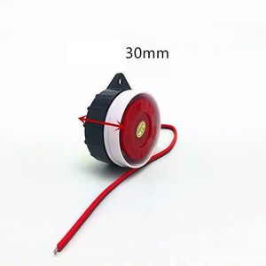 Mini bocina de sirena con cable, activa/pasiva corta, 5V, 12V, para sistema de seguridad de alarma inalámbrica para el hogar, sirena ruidosa