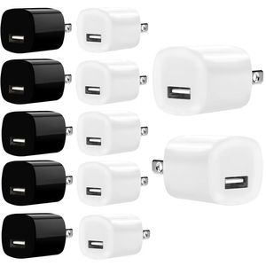 Adaptador de corriente para cargador de pared de viaje a casa, CA de EE. UU., 5V, 1A, para iphone 6, 7, 8x10, pro, samsung, htc, teléfono android, mp3