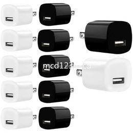 5V 1A US Ac chargeur mural de voyage à domicile adaptateur secteur prise pour iphone 7 8 12 13 14 Samsung Galaxy s6 s7 edge s8 s10 htc m1