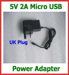 5V 2A MICRO USB PORTLAGER UK STUK VOOR TABLET PC PLYER MOMO 11 MOMO 7 Extreme editie Pipo U8 Cube U55gt Vido M1 Mini Pad M10 C7888836