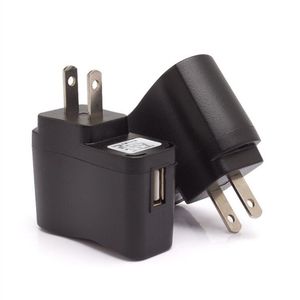 Cargador de pared de alimentación USB de 5 V y 500 mAh para ECig, reproductor de MP3 para teléfono móvil, reloj inteligente, adaptadores de pared para el hogar de CA de EE. UU. y la UE