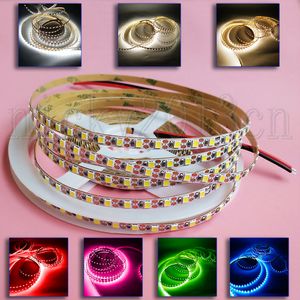 5V 5 mm Breedte 2835 LED Strip Licht Flexibele String Tape Ribbon Smalle PCB 120LEDS / M IP20 Niet-waterdichte binnen voor TV-auto-barverlichting