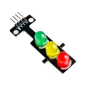 5v LED Creative Traffic Light Module Signal numérique Sortie de la luminosité ordinaire 3 Lumière Contrôle séparé 2.pour le module de sortie du signal numérique