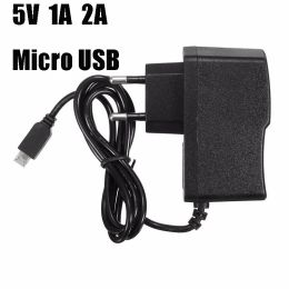 Alimentation électrique universelle 5V Micro USB 5vol 1A 2A 3A Adaptateur d'alimentation Eu Plug Charger Alimentation 5V 3A pour Raspberry Pi Zero Tablet PC