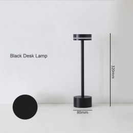 5V USB Creative Dining Touch Led Hotel Bar Coffee Table Lamp Oplaadbare desktoplampada voor huisdecoratief LED -nachtlicht